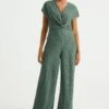 WE FASHION Tuta JumpsuitGreen Donna Tute Jumpsuit WF521T01I-N11