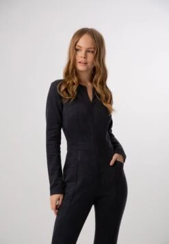 With Long Sleeves - Tuta Jumpsuit - Black -DeFacto Negozio 78174ab48ac147458b3e01e150f48aae