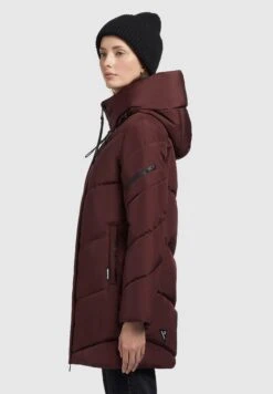 Khujo Jordis5Cappotto InvernaleWeinrot Donna Cappotti KH121U1D3-G11 -DeFacto Negozio 78bad0306e7f420c8e21220ede805a9b