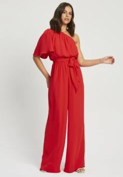 Tussah Mandi - Tuta Jumpsuit - Red