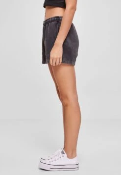 URBAN CLASSICS Stone Washed - Shorts - Black -DeFacto Negozio 7c45637029c4477299a29ba884b09967