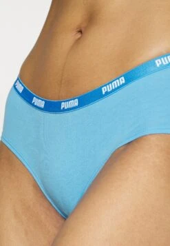 Puma Women Cat Logo Hipster 2 Pack - Slip - Blue -DeFacto Negozio 7d00035b8d434f758bf1e1d7ee6375b0