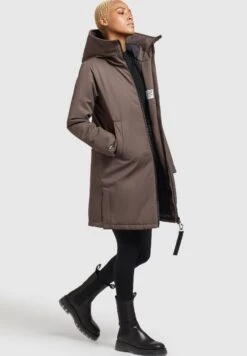 Khujo LisadCappotto InvernaleTaupe Donna Cappotti KH121U16E-B11 -DeFacto Negozio 7f5ffa39a7e94e92bb2102ebabc05714