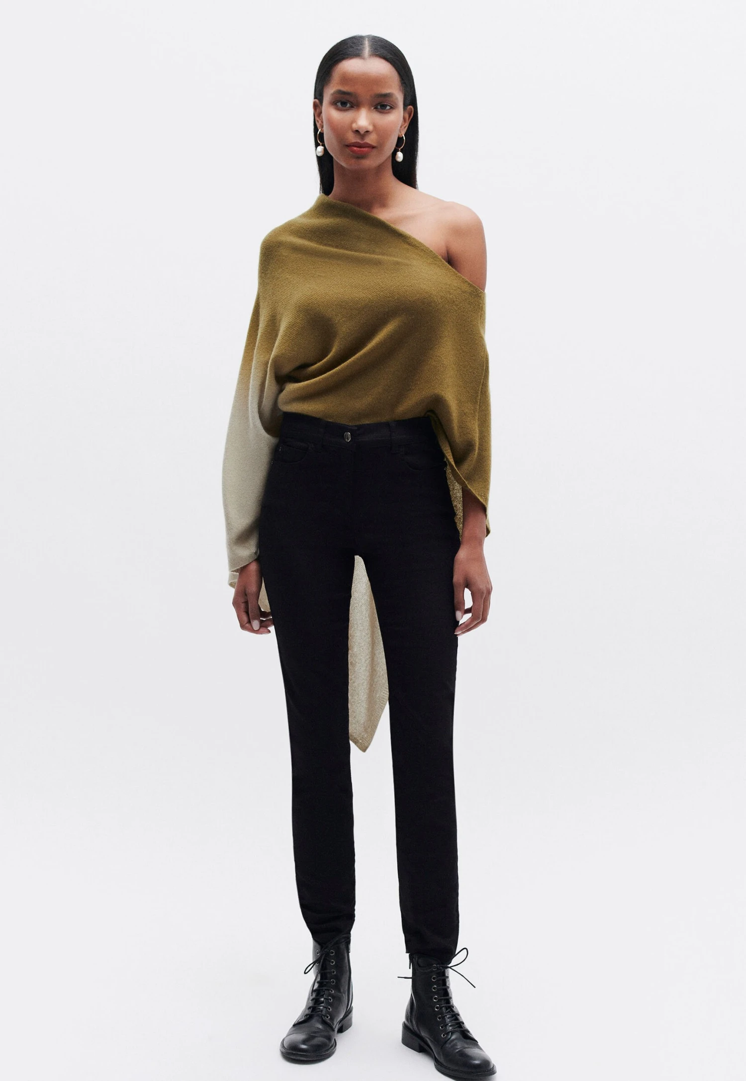 Caroll French Brand Fashion Elegant Modern Joss- Jeans Skinny Fit - Black 3 Caroll French Brand Fashion Elegant Modern Joss- Jeans Skinny Fit - Black