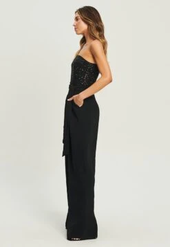 Reims Tuta JumpsuitBlack Donna Tute Jumpsuit CFZ21T009-Q11 -DeFacto Negozio 82c6390165e74fe4b898bee562951b0a