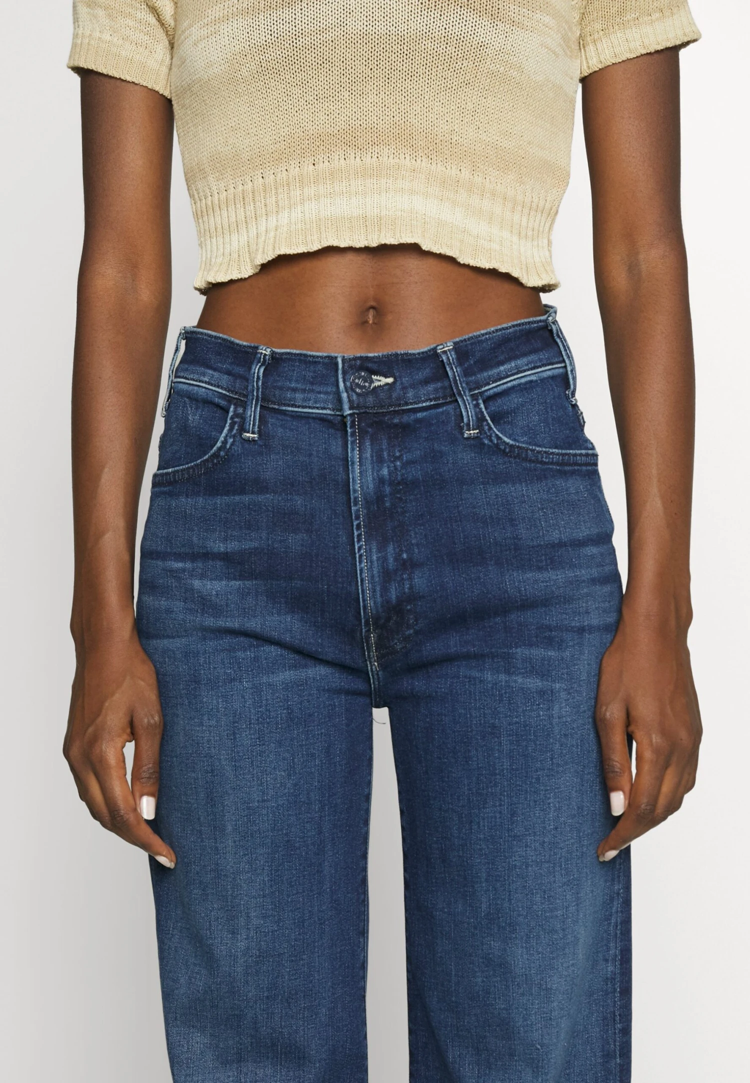 MOTHER The Hustler Roller SneakJeans BaggyHeirloom Donna Jeans MH321N0A5-K11 8 MOTHER The Hustler Roller SneakJeans BaggyHeirloom Donna Jeans MH321N0A5-K11 - immagine 6