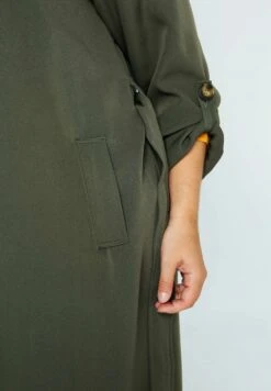 Mit DoppelknöpfenTrenchKhaki Donna Cappotti PAX21U03Y-N11 -DeFacto Negozio 840d70ceb6b243efa07e954034989d3c