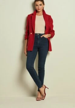 Next Single Button Lift TallJeans Skinny FitInky Blue Donna Jeans NX321N0KP-K11