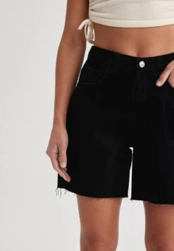DeFacto Bermuda - Shorts Di Jeans - Black -DeFacto Negozio 86d802d0825b4d66b8f9cb7e84167186