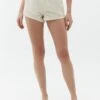 Mit Hoher Taille - Shorts - Natural