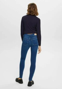 ESPRIT Mit Hohem Bund - Jeans Skinny Fit - Blue Medium Washed New -DeFacto Negozio 881dfb96387d4293a3e74686fb1bf4bc