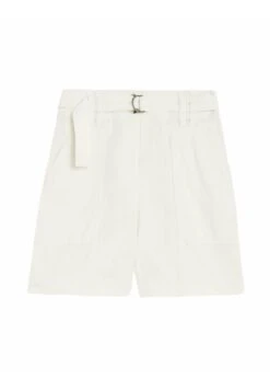 Marks & Spencer Rich Belted Utility- Shorts - Ivory -DeFacto Negozio 885e63c4530345f29af9c0735437a074