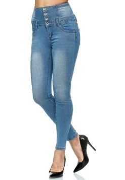 Highwaist Jeans Skinny FitBlau Donna Jeans E1N21N00I-K14 -DeFacto Negozio 886beedba60745a8948e3ab77b523d61