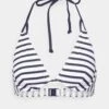 ESPRIT Hamptons Beach High Apex Bra StripeBikini Pezzo SopraNavy Donna Moda Mare ES181J0M3-K11