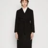 Vila Cooley L/S Long Belted Cappotto ClassicoBlack Donna Cappotti V1021U0H4-Q11