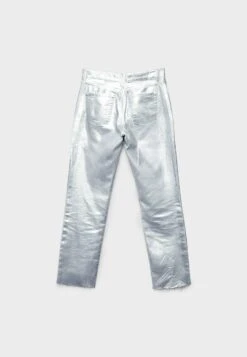 Stradivarius Low-Cut Metallic Jeans A SigarettaSilver Coloured Donna Jeans STH21N0I1-D11 -DeFacto Negozio 8ca7c416edc944e6b2f3601ae4a84e6d