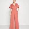 Wedding Petite Betty Wrap JumpsuitTuta JumpsuitRosa Donna Tute Jumpsuit WAD21T01H-J11