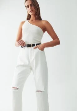 Calli RipJeans A SigarettaWhite Wash Donna Jeans CFY21N001-A11 -DeFacto Negozio 93a0119367ab427f9bafeedcd1447fa5