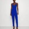 Marsha Back Strappy Tuta JumpsuitElectric Blue Donna Tute Jumpsuit WAH21T01T-K11 -DeFacto Negozio 95ed1a26b3e64d94875a22ee9d7908e7