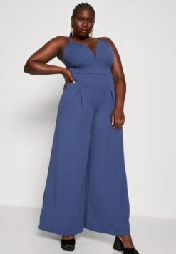 Tommy V NeckTuta JumpsuitDenim Blue Donna Tute Jumpsuit W2K21T007-K11 -DeFacto Negozio 980851d0aaf6498fbd254eb676b6e373