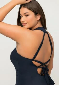 Ulla Popken Costume Da BagnoMarine Donna Moda Mare UP181G0DF-K11 -DeFacto Negozio 989b61031de54737ae6d349d28609f50