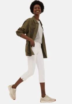 Marks & Spencer Crop SkinnyJeans Skinny FitSoft White Donna Jeans QM421N02B-A11