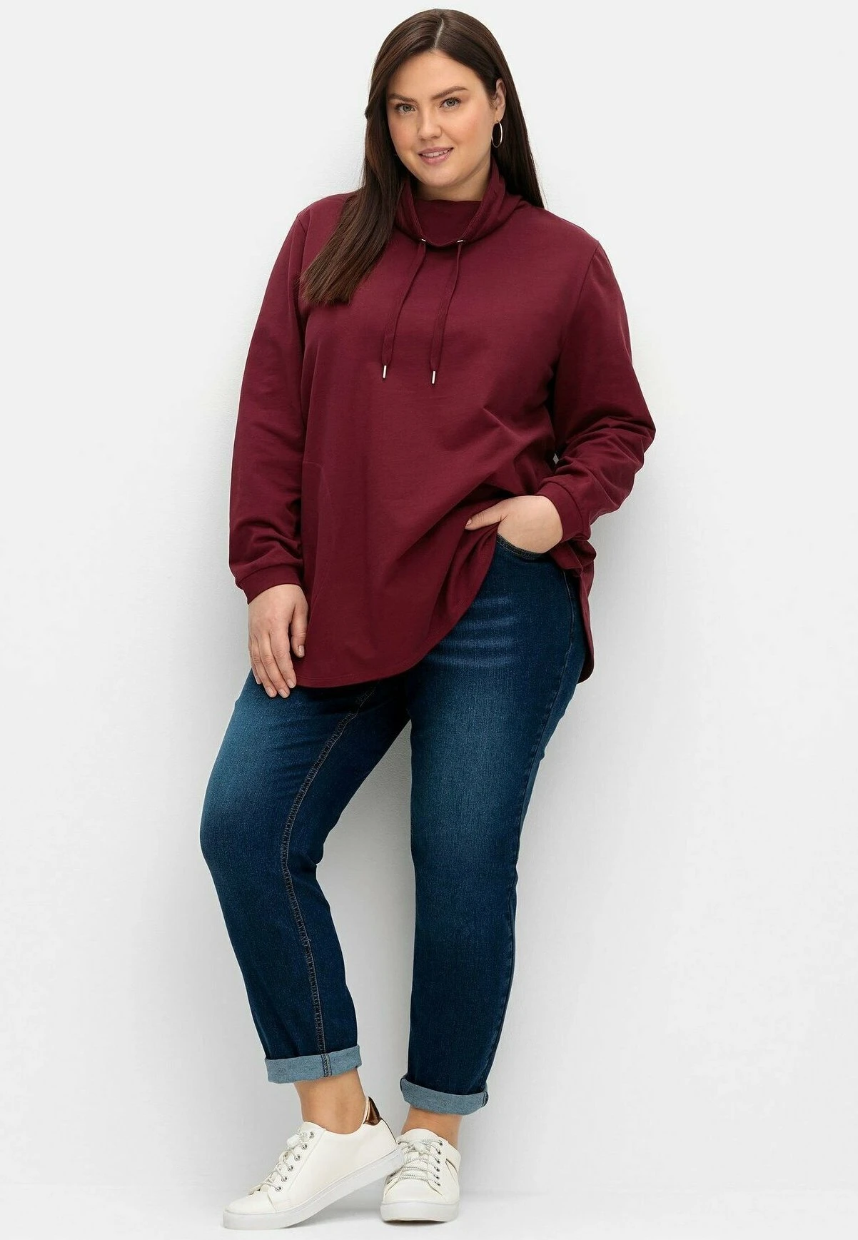 Sheego Jeans Slim FitDark Blue Denim Donna Jeans SHI21N0B9-K12 4 Sheego Jeans Slim FitDark Blue Denim Donna Jeans SHI21N0B9-K12 - immagine 2