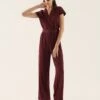 Anna Field Tuta JumpsuitBordeaux Donna Tute Jumpsuit AN621T038-G11 -DeFacto Negozio 9e2c93e94bc14ccb8e1e37d8e7f978ca