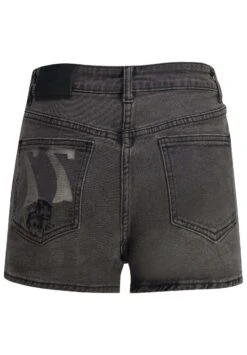 Ed Hardy Doodle-Star- Shorts Di Jeans - Washed Black -DeFacto Negozio a1551ab00121422ea0466ccc16683093