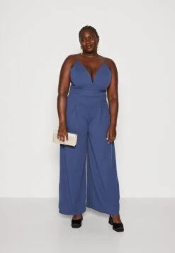 Tommy V NeckTuta JumpsuitDenim Blue Donna Tute Jumpsuit W2K21T007-K11 -DeFacto Negozio a3430e0d228646bd890e419f593080b8