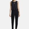 Vera Mont Mit Cut OutsTuta JumpsuitNight Sky Donna Tute Jumpsuit VM321T007-Q12 -DeFacto Negozio a48dc57ec1c54547b9cb94450576c106