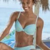 S.Oliver BügelBikiniMint/Weiß Donna Moda Mare SO281L01U-M11 -DeFacto Negozio a578caad881446c99dae32c722cbe57a