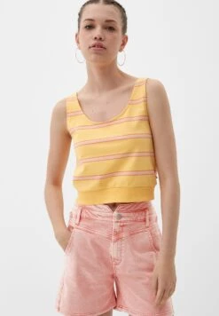 QS By S.Oliver Mit Versetzten GürtelschlaufenShorts Di JeansPfirsich Donna Jeans QS121S05S-G11