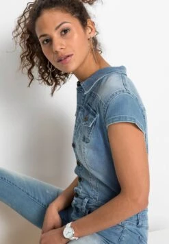 Tuta Jumpsuit - Blau -DeFacto Negozio a8b719f035cf455e997b66e7609d1085