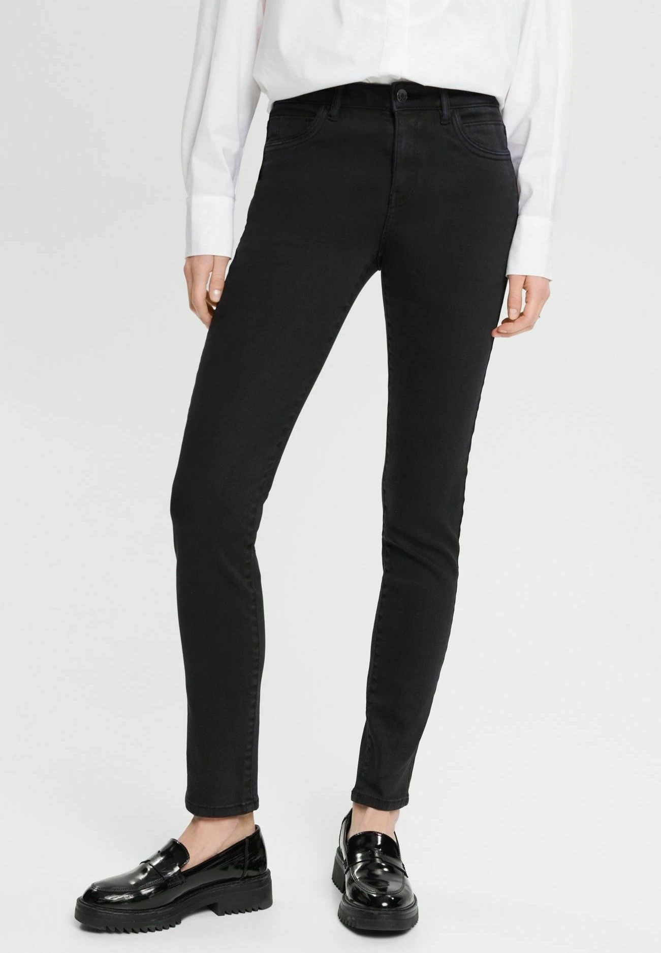 ESPRIT Jeans Slim FitBlack Donna Jeans ES121N0YJ-Q11 3 ESPRIT Jeans Slim FitBlack Donna Jeans ES121N0YJ-Q11