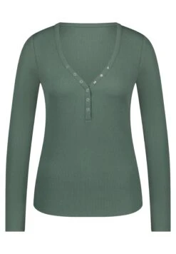 Hunkemöller Waffle HenleyMaglietta IntimaGreen Donna Intimo HM181Q0IW-M11