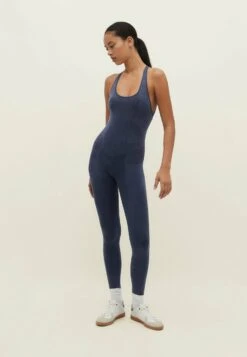 Stradivarius Seamless Tuta JumpsuitDark Blue Donna Tute Jumpsuit STH21T05C-K12