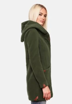 Marikoo Cappotto CortoForest Green Donna Cappotti M5M21U00Q-M11 -DeFacto Negozio adfa676ae3bb41baa1ef7902518bcf51
