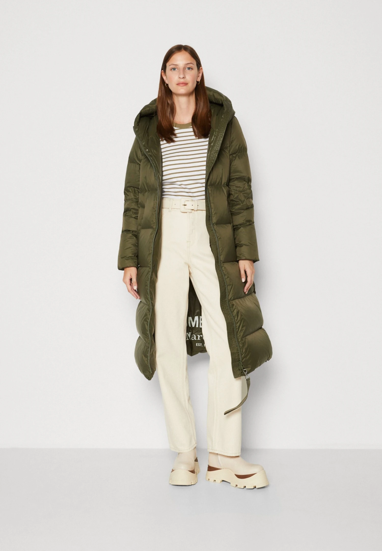 Marc O'Polo Woven Coats - Piumino - Olive Crop 4 Marc O'Polo Woven Coats - Piumino - Olive Crop - immagine 2