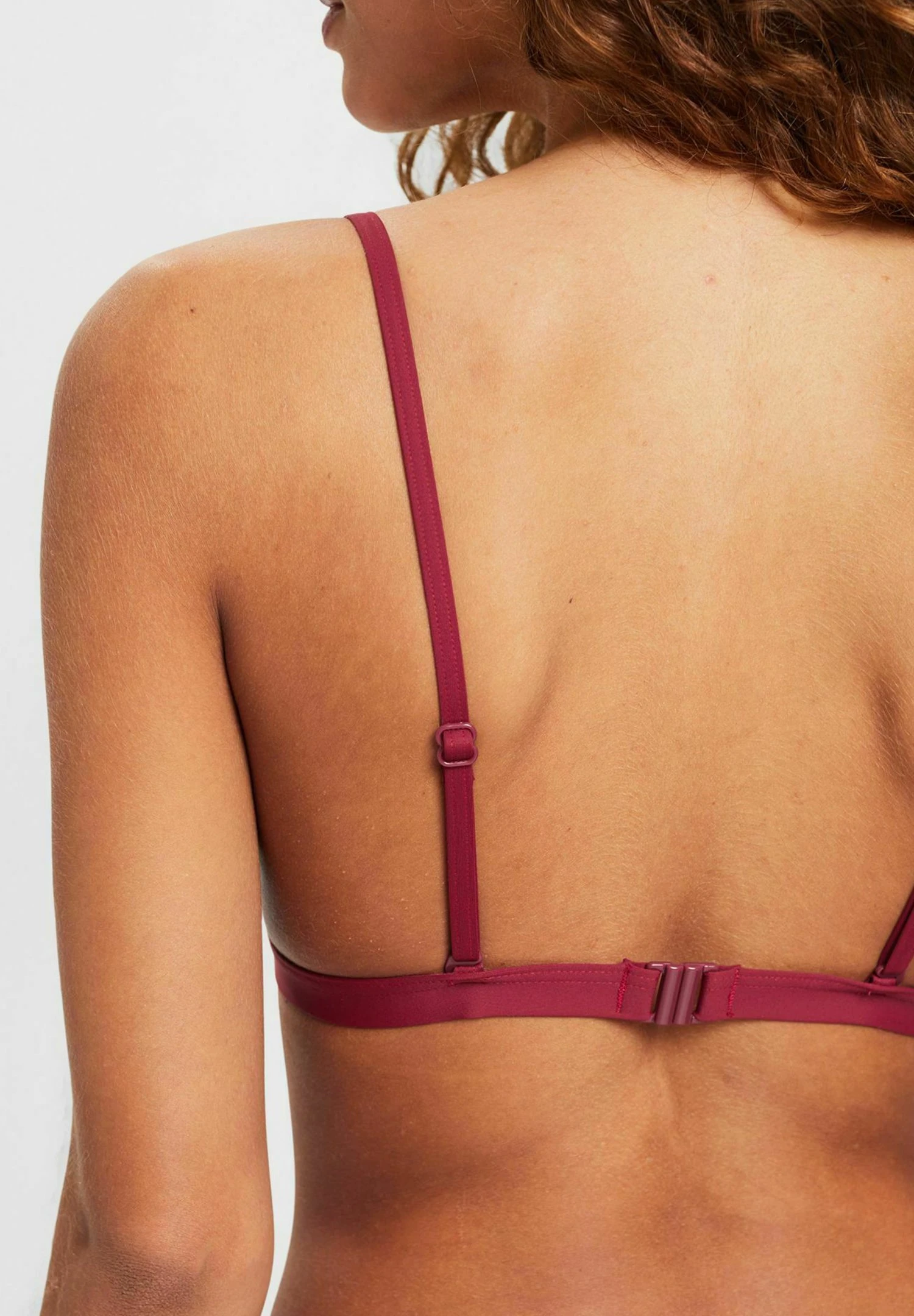 ESPRIT Gestreiftes Bikini Pezzo SopraDark Red Donna Moda Mare ES181J0QN-G11 6 ESPRIT Gestreiftes Bikini Pezzo SopraDark Red Donna Moda Mare ES181J0QN-G11 - immagine 4