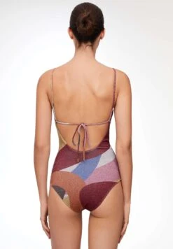 Oysho Shiny Jacquard TriangleCostume Da BagnoPink Donna Moda Mare OY181G07T-J11 -DeFacto Negozio b2d126a3f0424b03954824f1c09c6e18