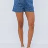 Shorts - Mottled Blue