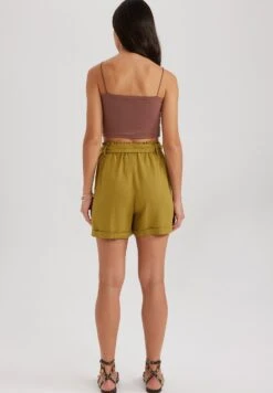 DeFacto ShortsKhaki Donna Shorts DEZ21S0CY-N11 8 DeFacto ShortsKhaki Donna Shorts DEZ21S0CY-N11 -DeFacto Negozio b96643b7d691487786690a72f728a9b2