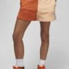 Jordan W J Flt Flc Blkd ShortShortsLight Sienna Sunset Haze Donna Shorts JOC21S00J-H11