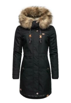 Ragwear TawnyCappotto InvernaleBlack Donna Cappotti R5921U04H-Q13