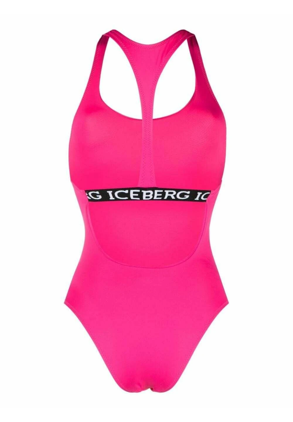 Iceberg Intero Con Incrocio - Costume Da Bagno - Neon Pink 4 Iceberg Intero Con Incrocio - Costume Da Bagno - Neon Pink - immagine 2