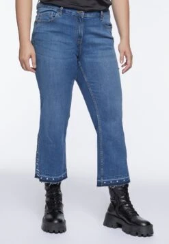 Cropped With Studs At The BottomJeans A ZampaBlu Donna Jeans FIO21N08I-K11 -DeFacto Negozio bf2bb1e306024fad92b42f85614d533d