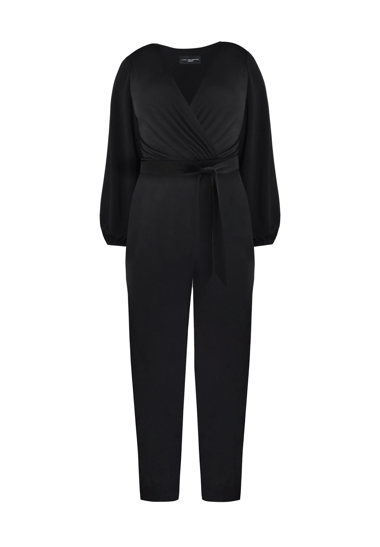 BeltedTuta JumpsuitBlack Donna Tute Jumpsuit L0J21T008-Q11 6 BeltedTuta JumpsuitBlack Donna Tute Jumpsuit L0J21T008-Q11 - immagine 4