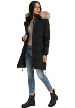 Navahoo Halina - Cappotto Invernale - Black