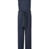 Mit PlisseeTuta JumpsuitNavy Blue Donna Tute Jumpsuit B0N21T00N-K11